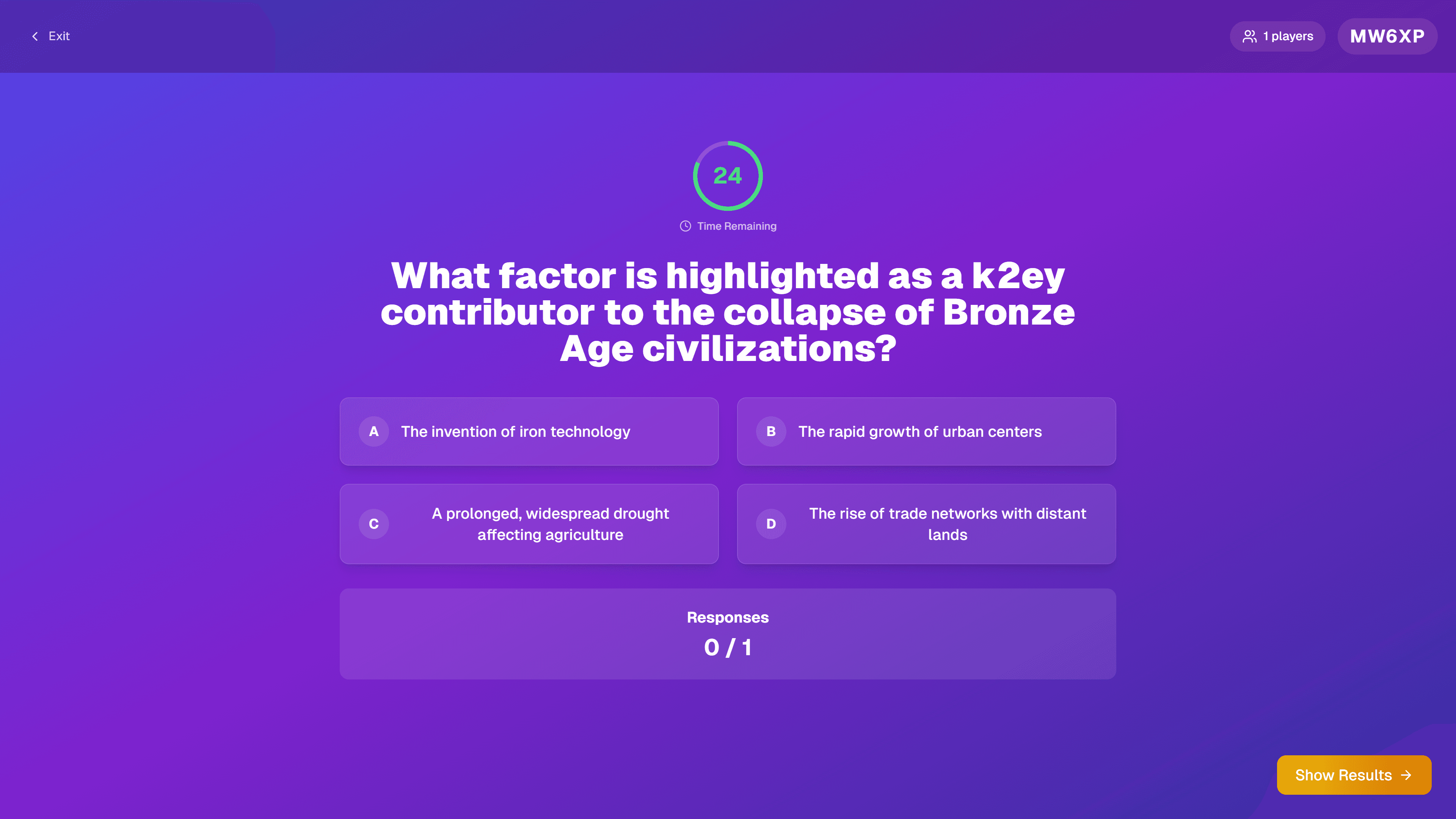 Live Quiz Sessions